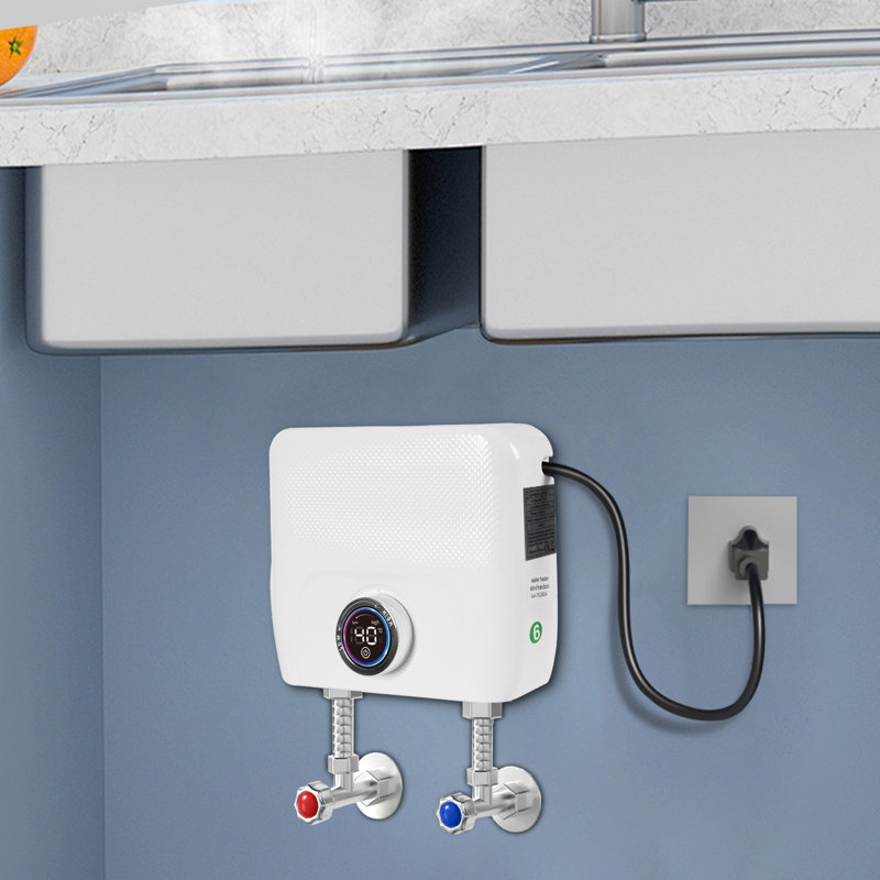 Chauffe-eau électrique instantané 3000W 7,4X8,6X3 "
