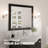Aberdeen Rectangle Wood Wall Mirror