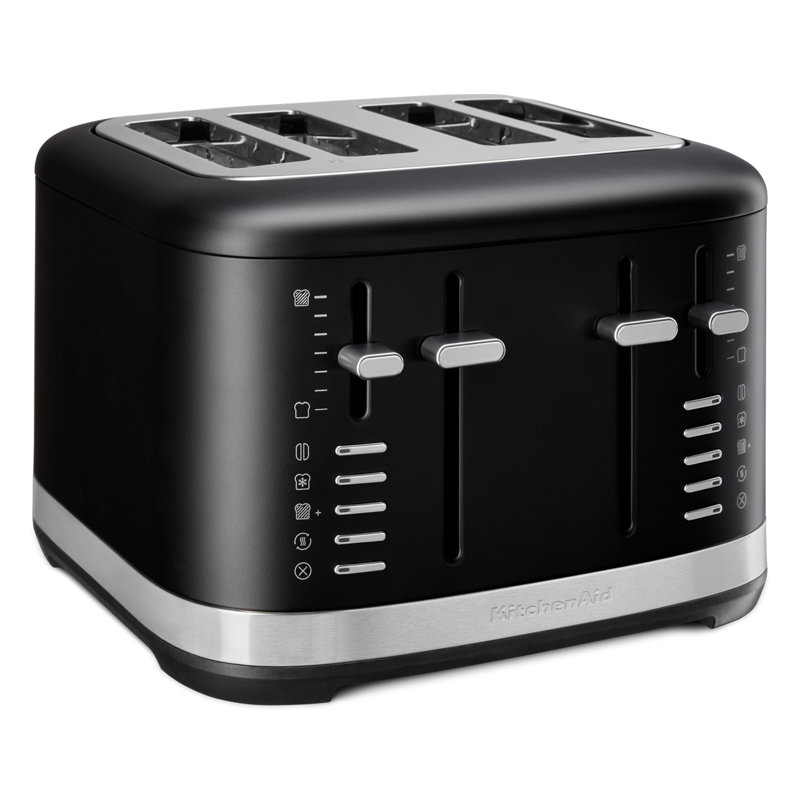 KitchenAid 4 Slice Toaster, Matte Black