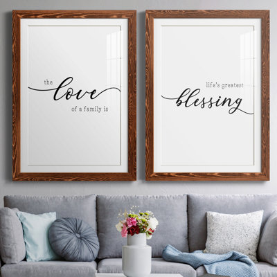 «Love of a Family» - ensemble de 2 reproductions