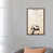 Classic Brown Wood Framed Canvas