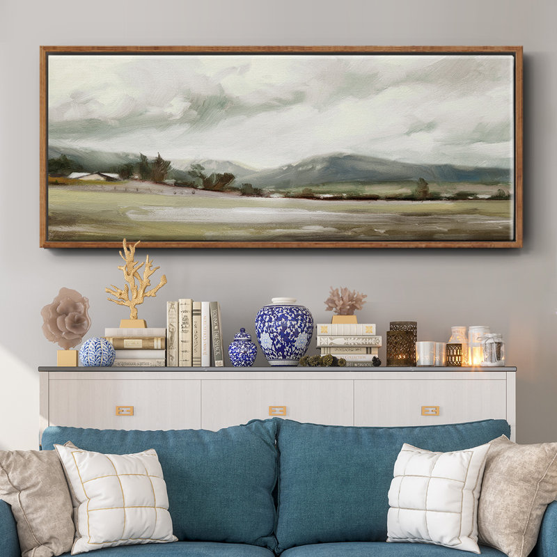 Big Sky Valley- Framed Canvas