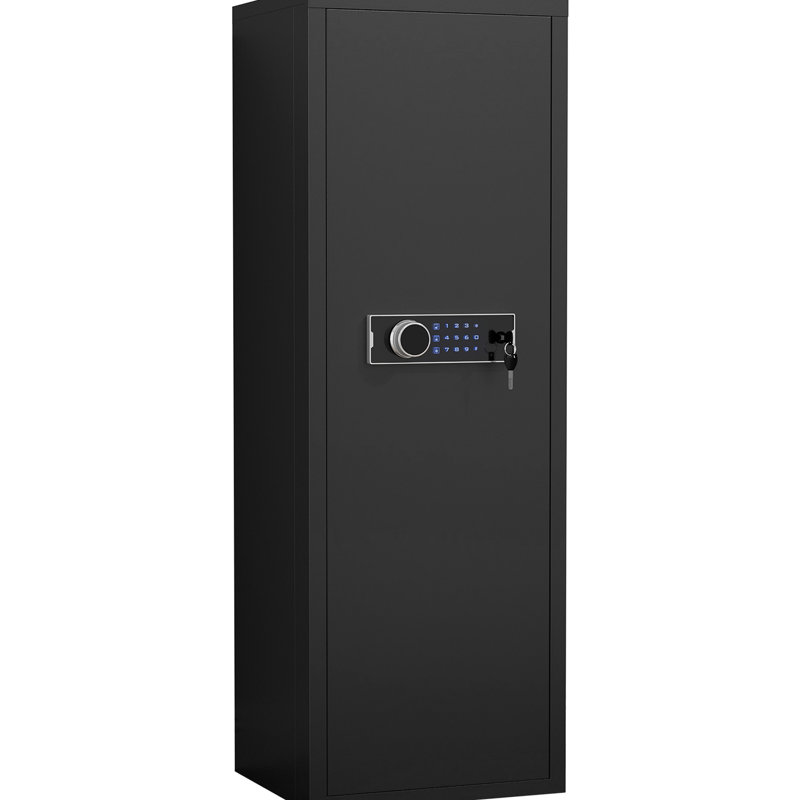 Sécurité noire avec serrure électronique et panneau d'accès rapide non assemblé