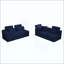 Canapé modulaire en L Boneless-1687375018