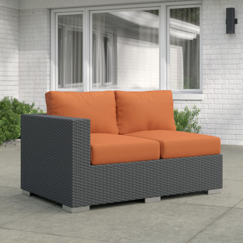 Causeuse Modway, Toile Sunbrella® toscan