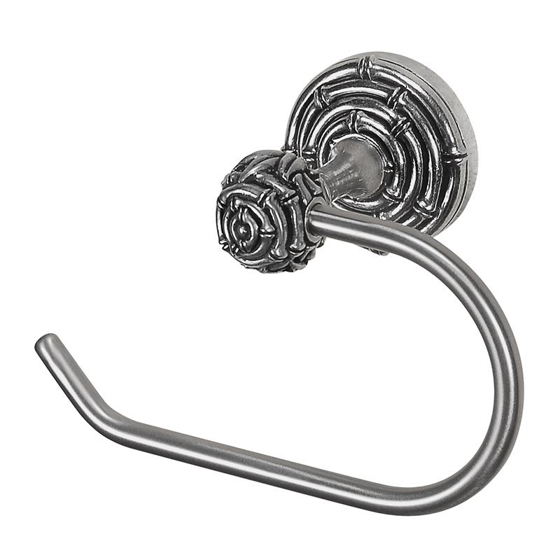 Palmaria Wall Mount Toilet Paper Holder, Vintage Pewter