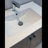 Ceramic Lavatory Sink, Black in 30 Inch Bathroom Undermount Basin Sink (only)-121836196-121413287