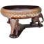 Solid Wood Decorative Bowl