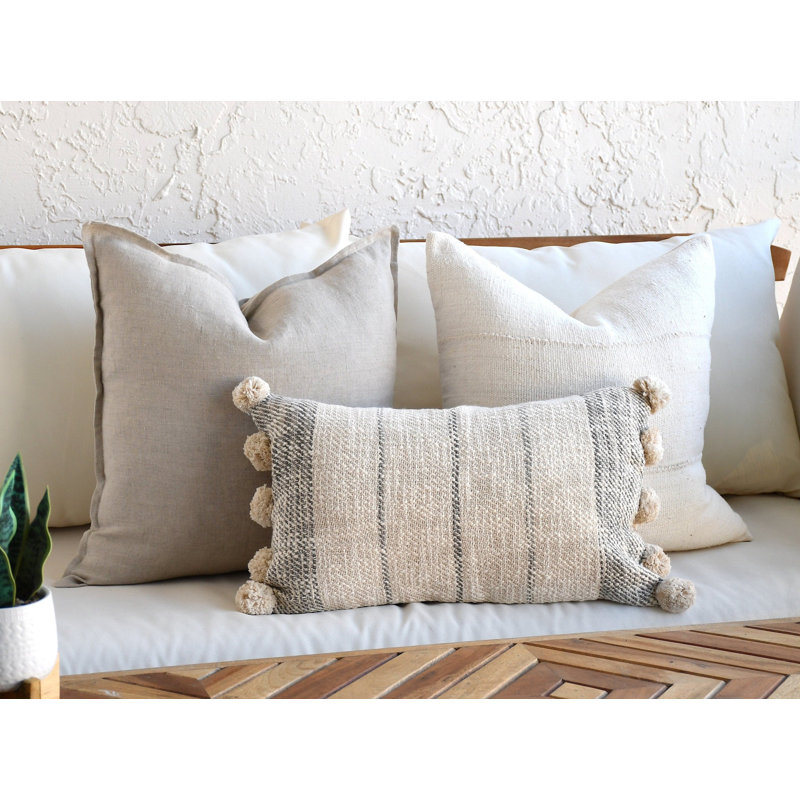 Neutral Boho Pillow Cover