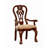 Formal Classic Set Of 2Pc Arm Chairs Dining Room