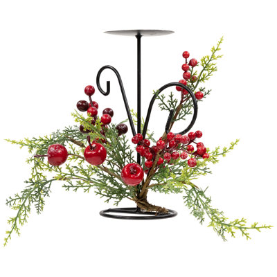 10'' H Metal Tabletop Candle Accessories