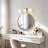 Indoor Bathroom Vanity Lights With Etched White Glass Square Rectangle Shades-1589189633-1578838217