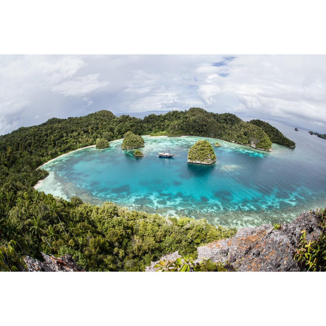 Leinwandbild Tropical Lagoon