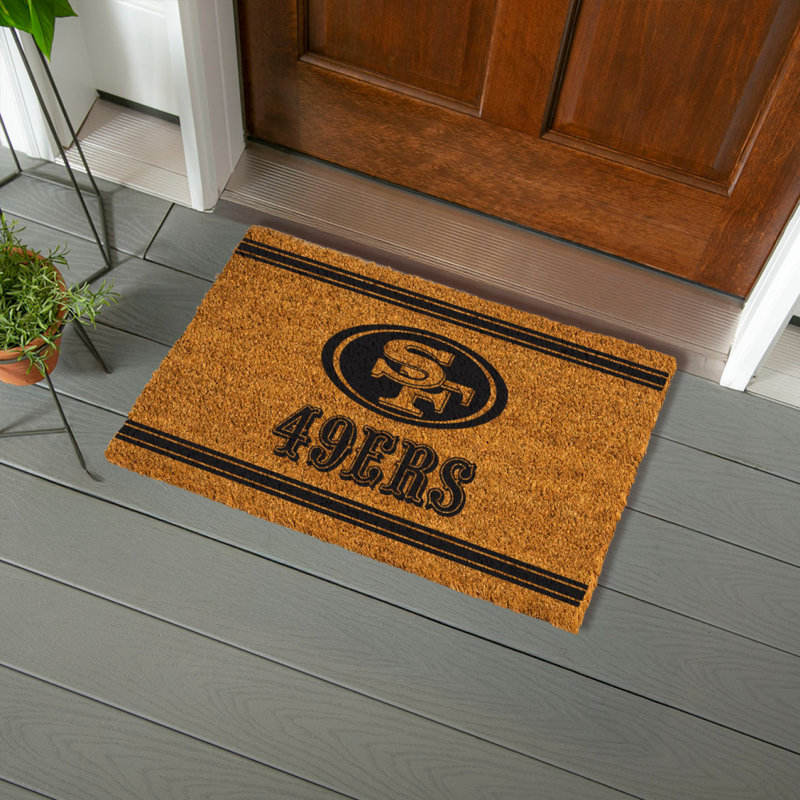 Tapis d'entrée antidérapant 28 po x 16 po
