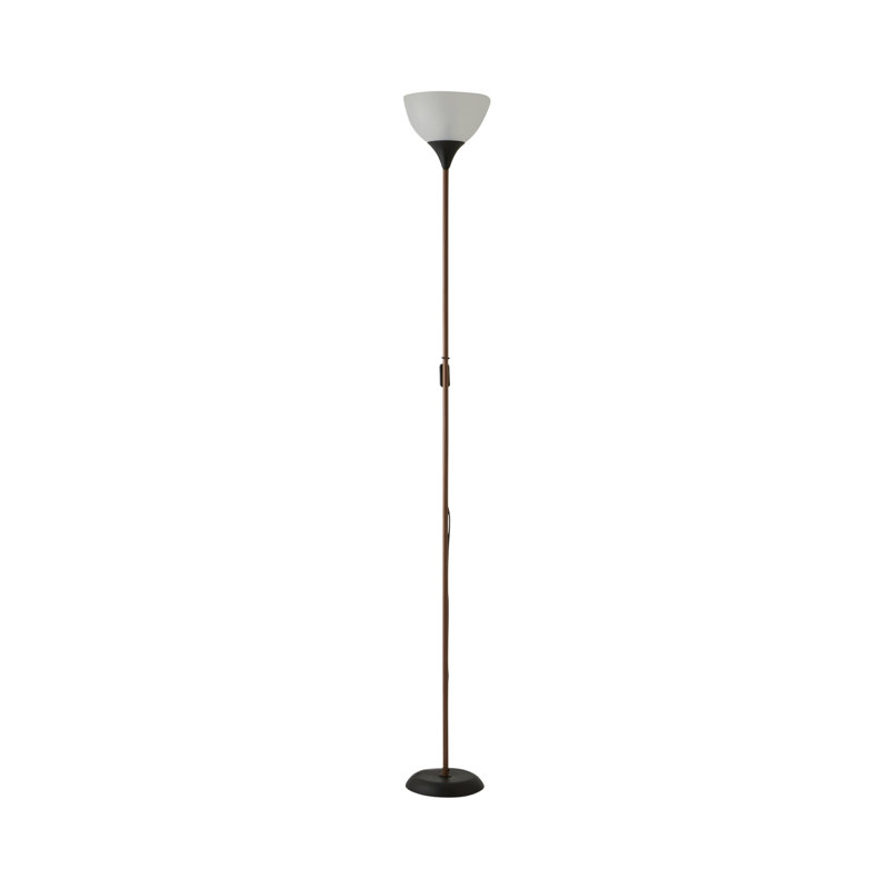 Aysel 180cm Torchiere Floor Lamp, Yes, Copper