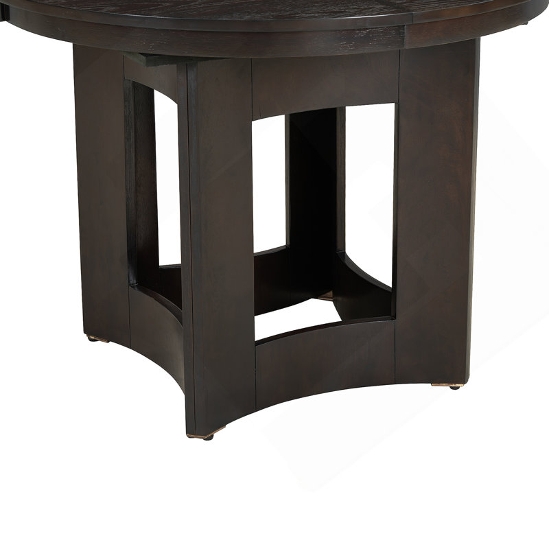 Table de salle à manger extensible Farmhouse, Espresso