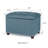 Fontanez Rectangular Tufted Storage Ottoman-1890608377