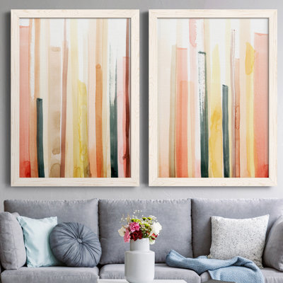 " Coral Reach I " 2 - Pieces Painting Print