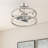 Hunter 22 inch Bridgette Fandelier Ceiling Fan with Light Kit and Handheld Remote-119236139-119236137