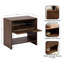 Table d'appoint avec rangement en bois de manguier Mezzeta