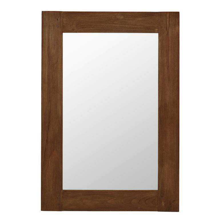 Lucas Wood Flat Wall Mirror