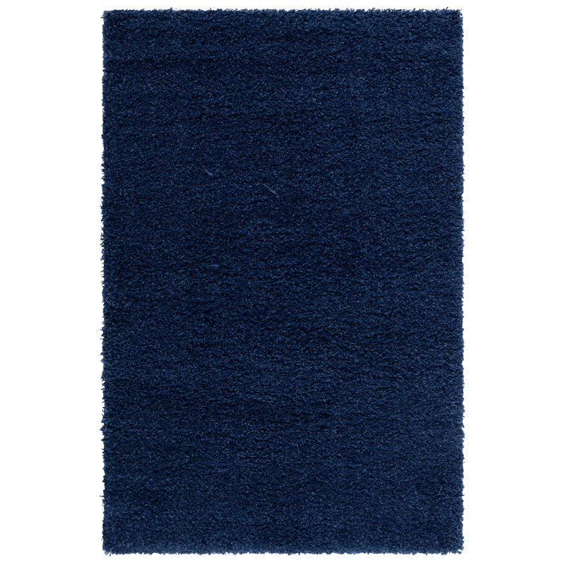 Humberto Shag 285 Area Rug In Navy