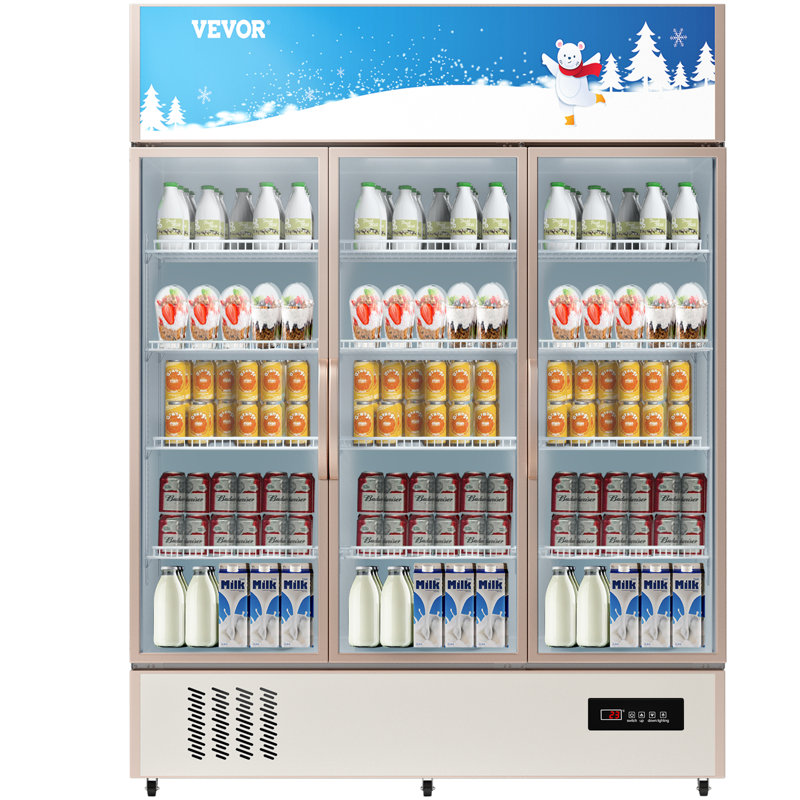 VEVOR 35 Cubic Feet Refrigerated Display Case - 59''