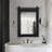 Lekhram Wood Rectangle Wall Mirror