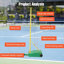 Filet de badminton portatif avec hauteur réglable
