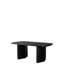 Vistra Dining Table 7-Piece Set with Sculptural Base and Woven Upholstery Chairs – Rectangular Modern Dining Set-2089948803-2089948800