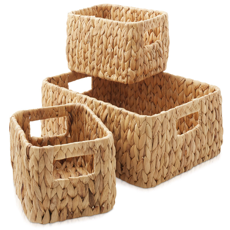 Casafield Seagrass Decorative Basket, Natural