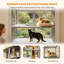 Boîte pour fenêtre d'extérieur Catio L 39,4 po, gris-1834384173