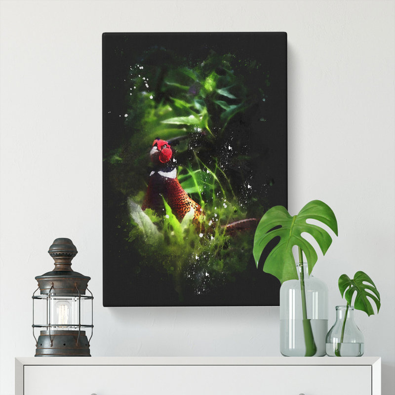 Pheasant Bird Vol.1 - Wrapped Canvas, 50cm H x 35cm W x 3cm D
