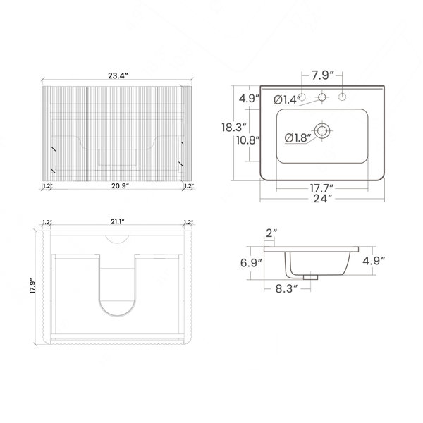 Dimensions du produit
