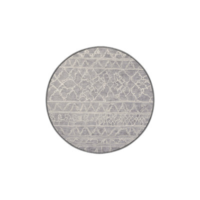 Machine Washable Gray Area Rug