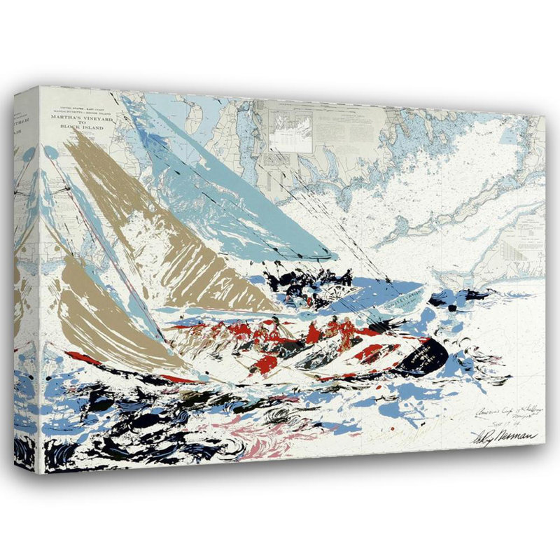 America's Cup, 28'' H x 36'' W