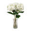 6 tiges d'hortensia Real Touch 25 "de 7" de diamètre