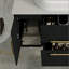 Meuble-lavabo mural 39,4 po avec lavabo vasque