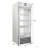 VITLIFE 27’’W Commercial Reach-in Refrigerator with Single Glass Door, Auto-Defrost, 21cu.ft. Bottom Mounted, Stainless Steel Upright Display Refrigerator for Restaurant, Bar, Shop, 33°F to 41°F-125098717