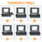 Adjustable Lightweight Silverware Storage Organizer - Dustproof & Foldable Utensil Box