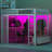 Metal Gaming Loft Bed With LED-2053376771