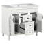 Meuble-lavabo moderne 36 po avec lavabo supérieur-106912751