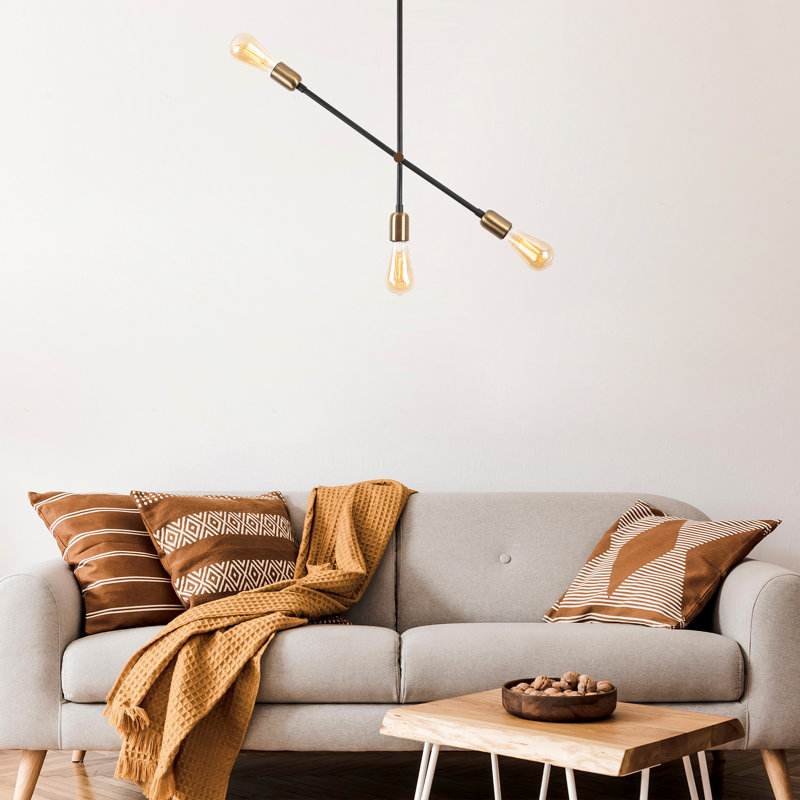 Lustre spoutnik 3 lumières Paderborn