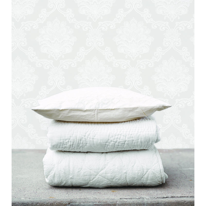 10m x 53cm Matte Wallpaper Roll, Off White