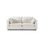 Chenille blanc crème - Spacieux modulaire intérieur modulaire à haute élasticité et sections reconfigurables