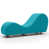 Similicuir turquoise