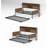 Daybed with Trundle,Charging Station & LED Light