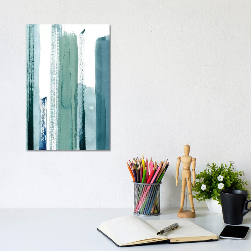 Stalagmite I by Grace Popp - Wrapped Canvas Painting, 30.48cm H x 20.32cm W x 1.91cm D