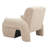 Accent Chair Heathered Beige