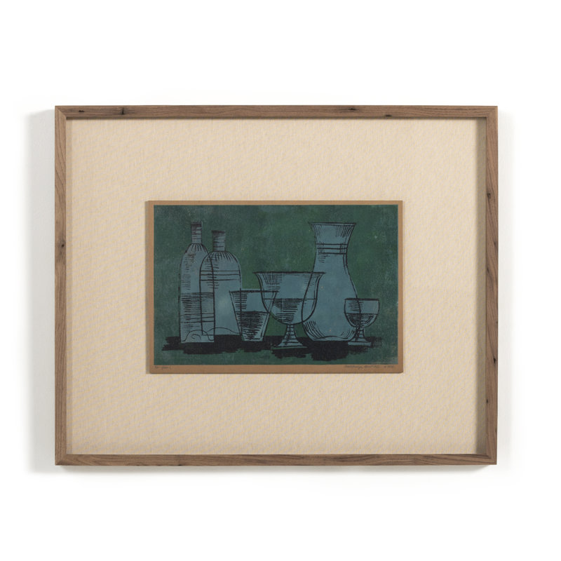 Glass I Print by Coup D'Esprit